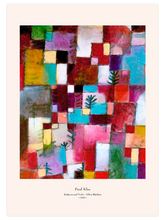 Klee Redgreen and Violet-Yellow Rhythms - Art Print